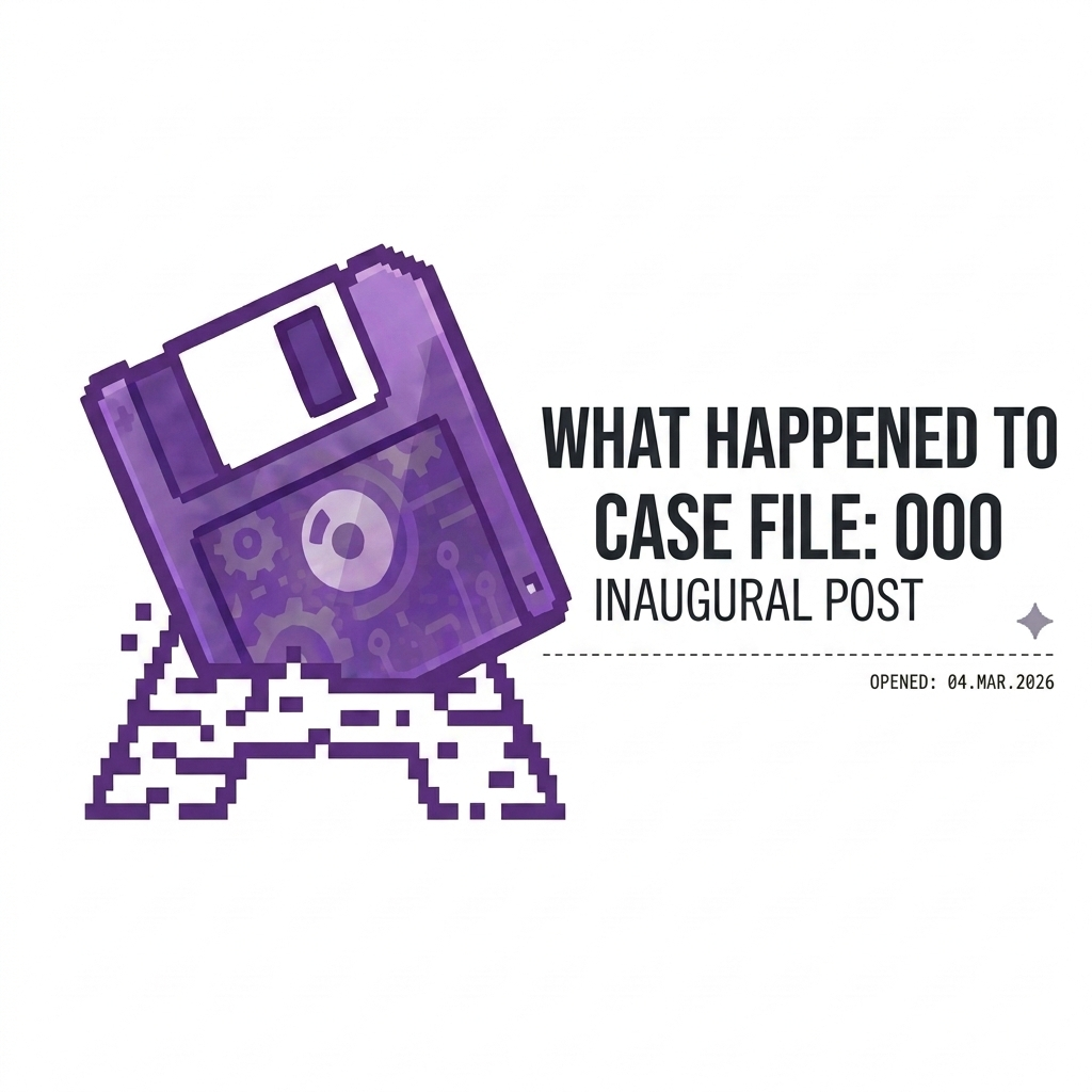 What Happened To: _____ — Case File 000